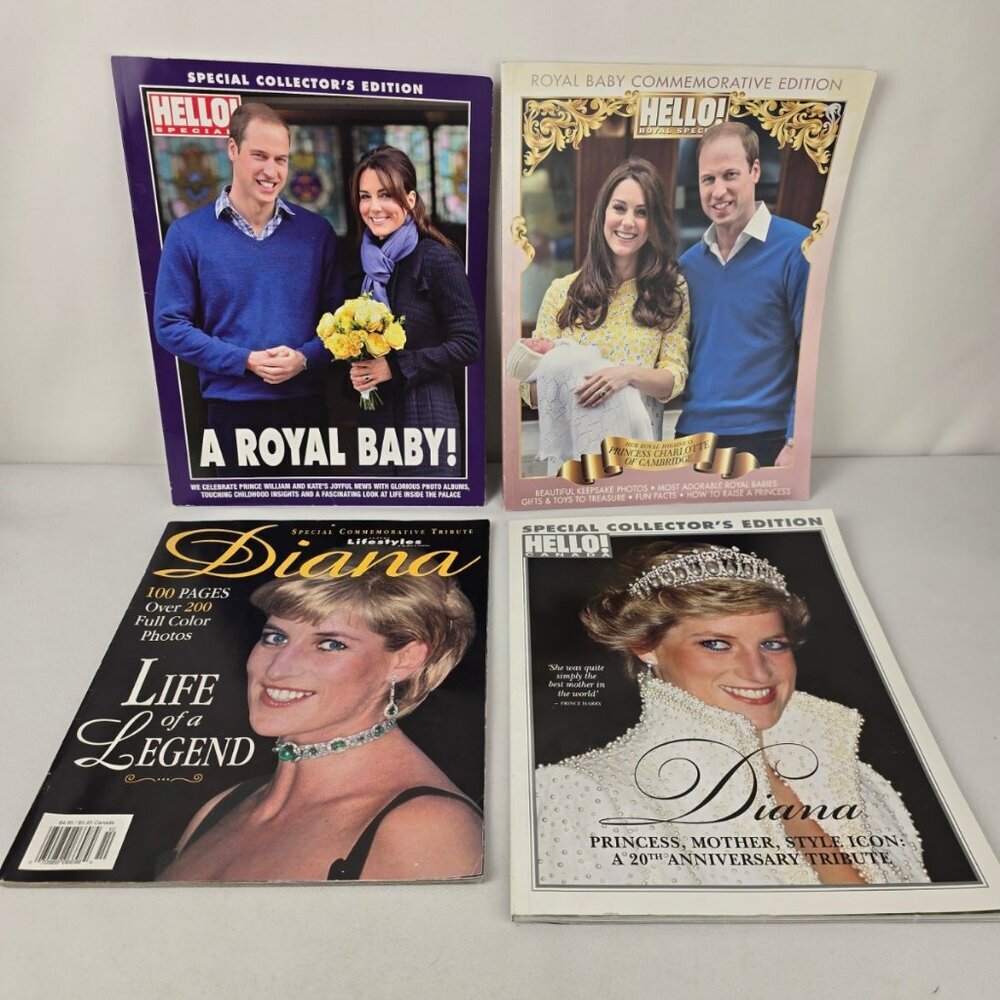 Vintage Hello Magazine Royal Family Princess Diana Special Edition